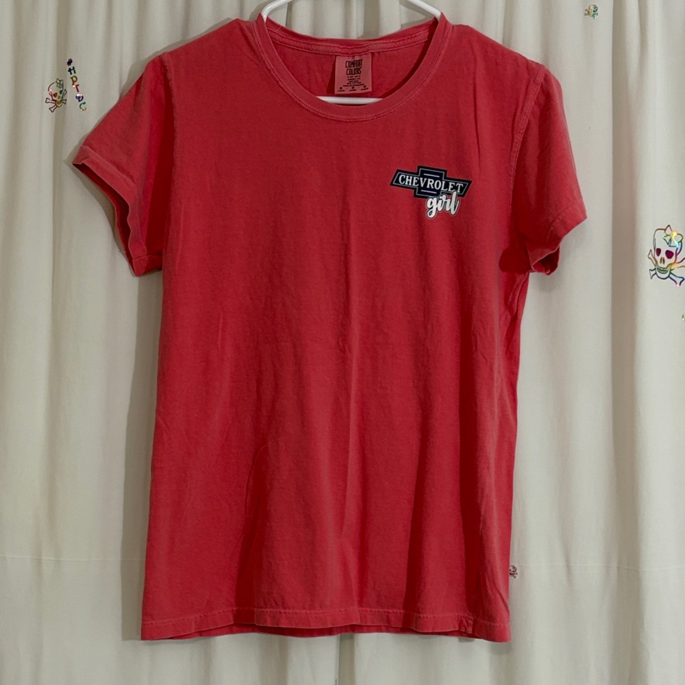 CHEVY Girl women’s medium T-Shirt pink